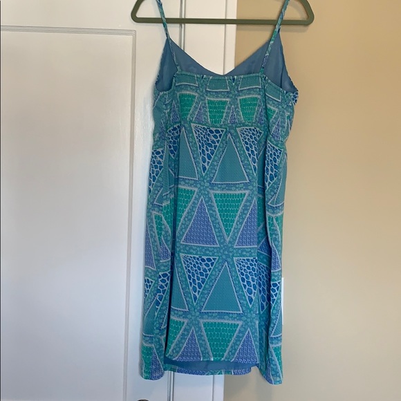 Beachy Blue 🌊 Old Navy Empire Waist Casual Flip Flop Summer Dress Size:Large - Picture 2 of 9